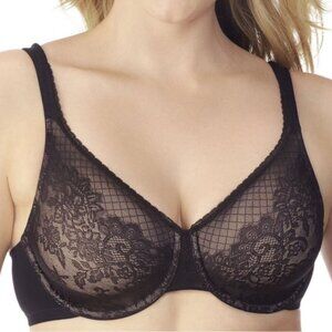 Elegant Black Lace Bra